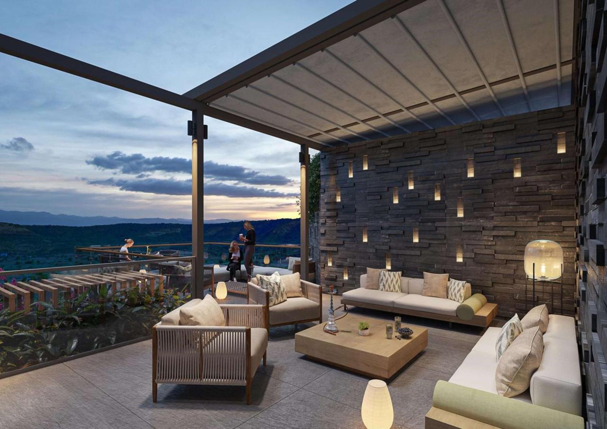 Radisson Resort And Spa Lonavala Kültér fotó The Sky Bar